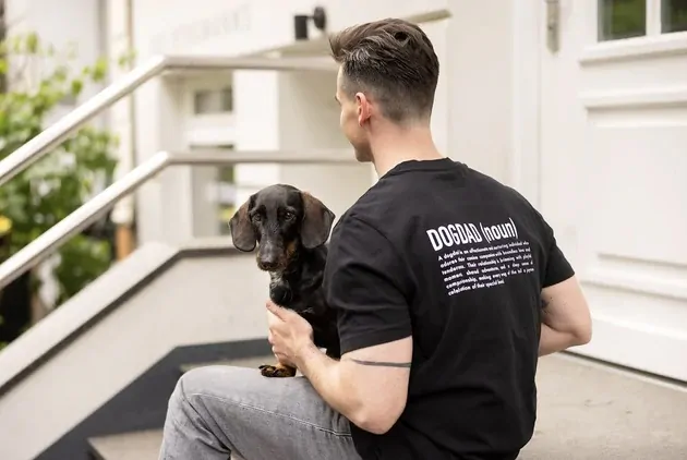 Lieblingspfote Dogdad (noun) tričko černé