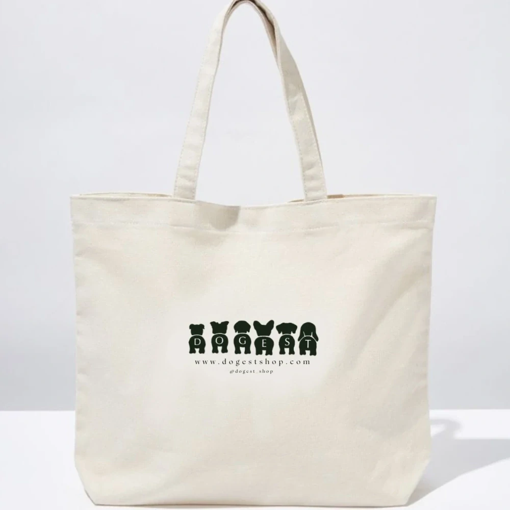 Happy dog Happy life taška Tote bag