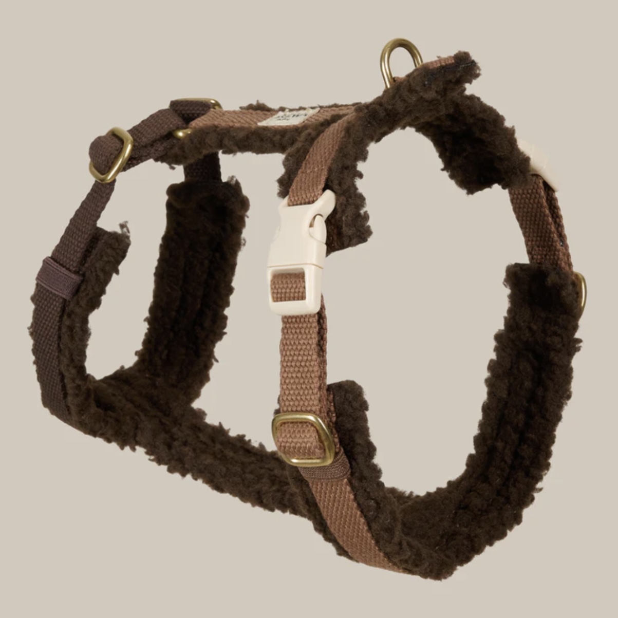 Drew’s Dogwear Teddy postroj pro psa hnědý