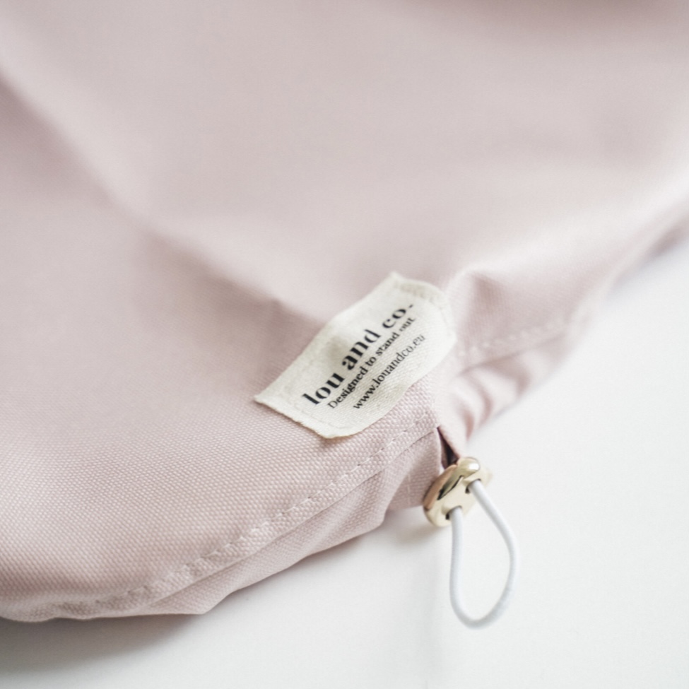 Lou and Co. Pláštěnka pro psa pink