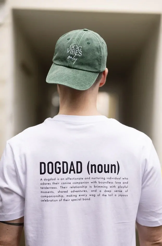 Lieblingspfote Dogdad (noun) tričko bílé