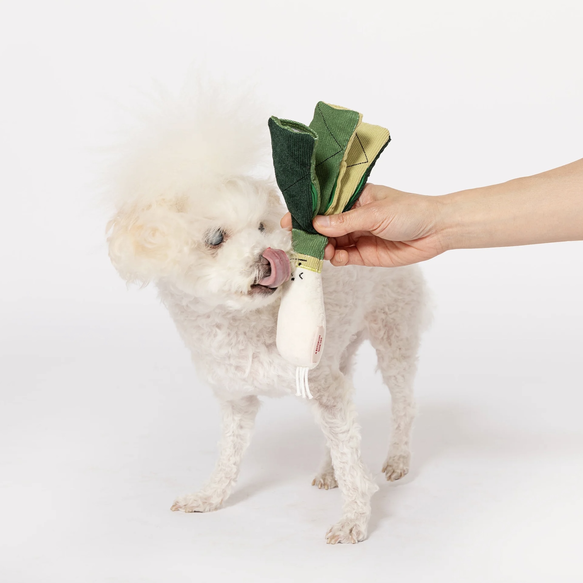 Furryfolks Interaktivní hračka pro psy pórek