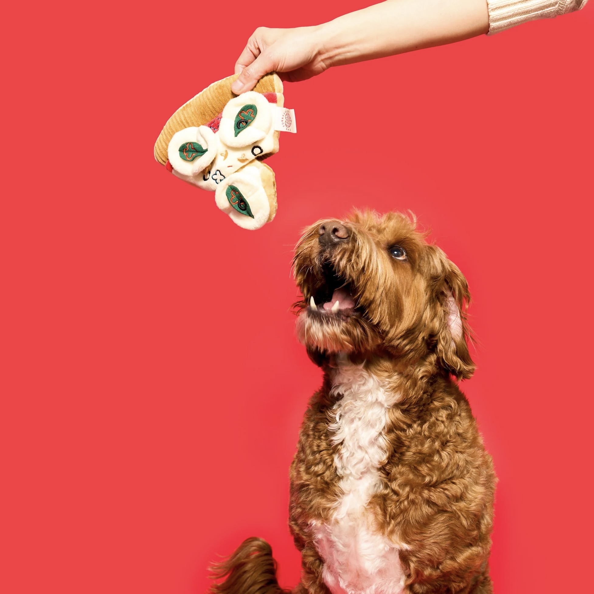 Furryfolks Interaktivní hračka pro psy Pizza