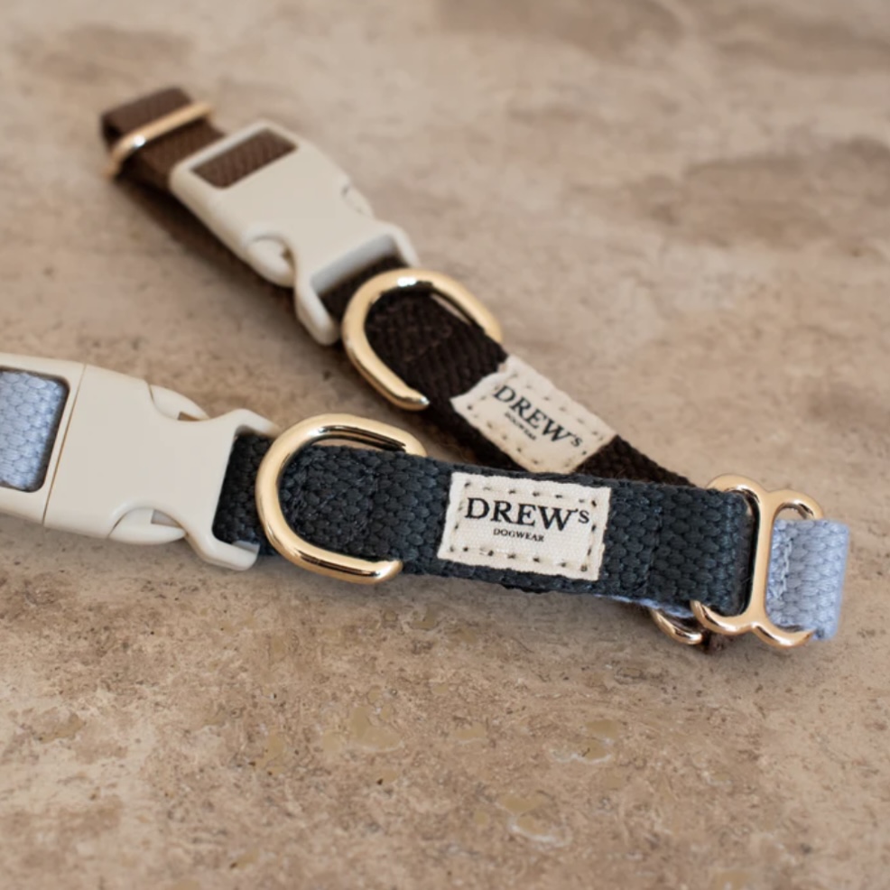 Drew’s Dogwear Obojek pro psa Chocolate