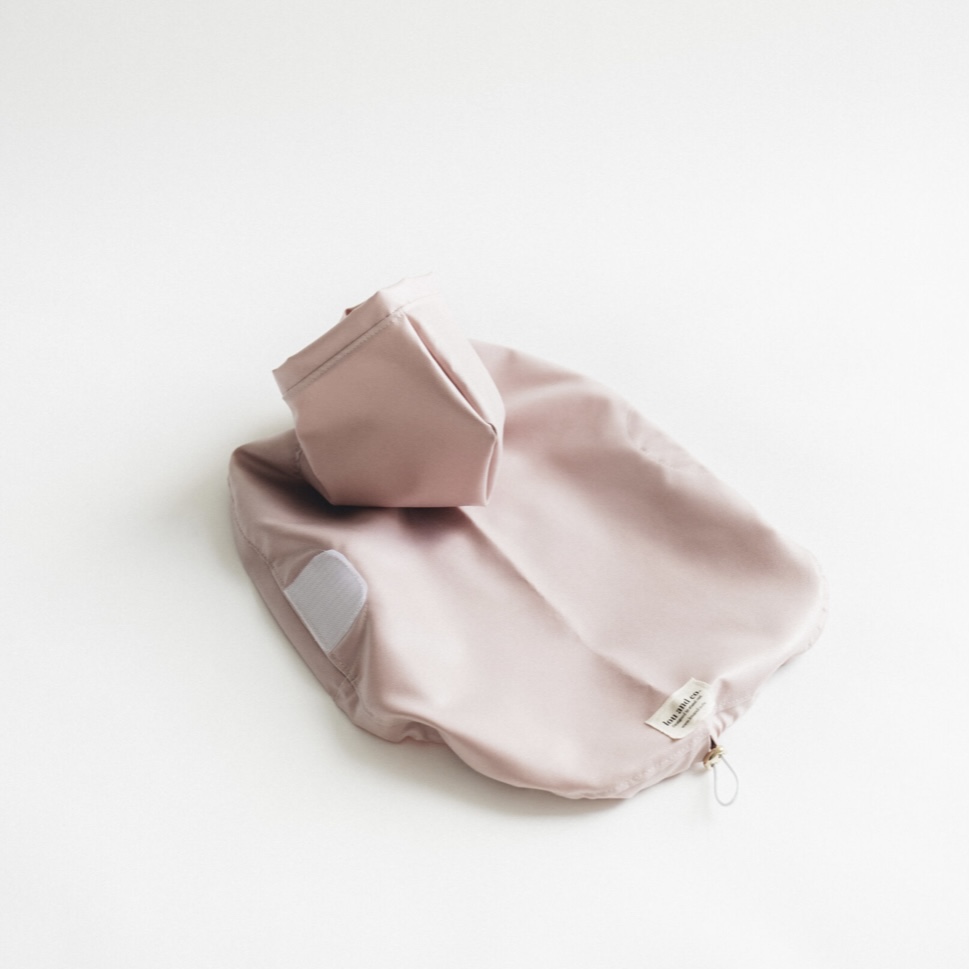 Lou and Co. Pláštěnka pro psa pink