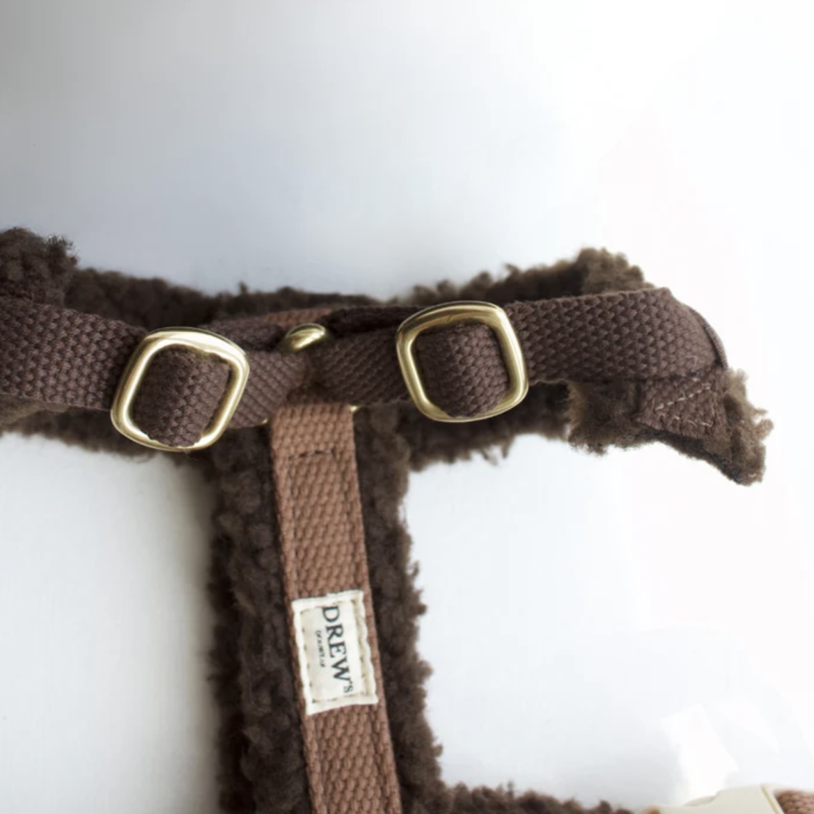 Drew’s Dogwear Teddy postroj pro psa hnědý
