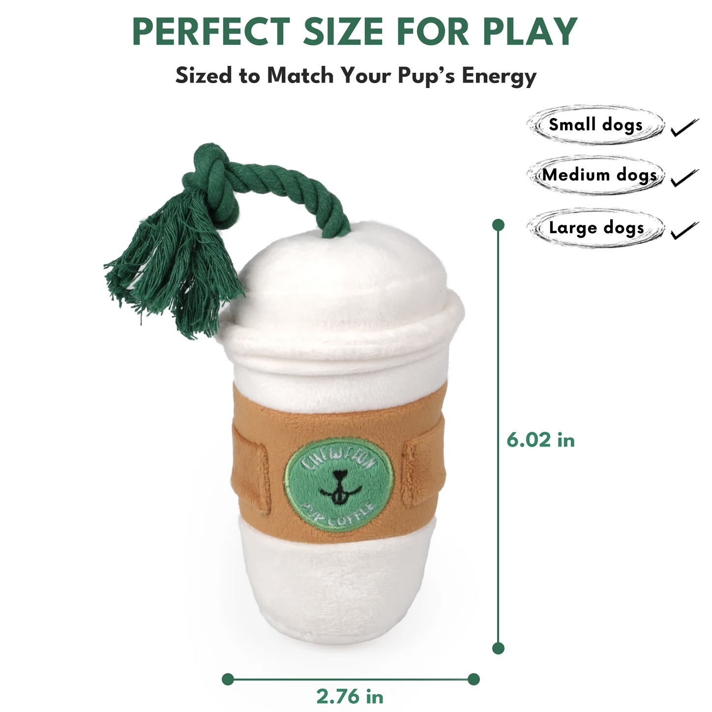 Chewffon Interaktivní hračka pro psy Pupcoffee