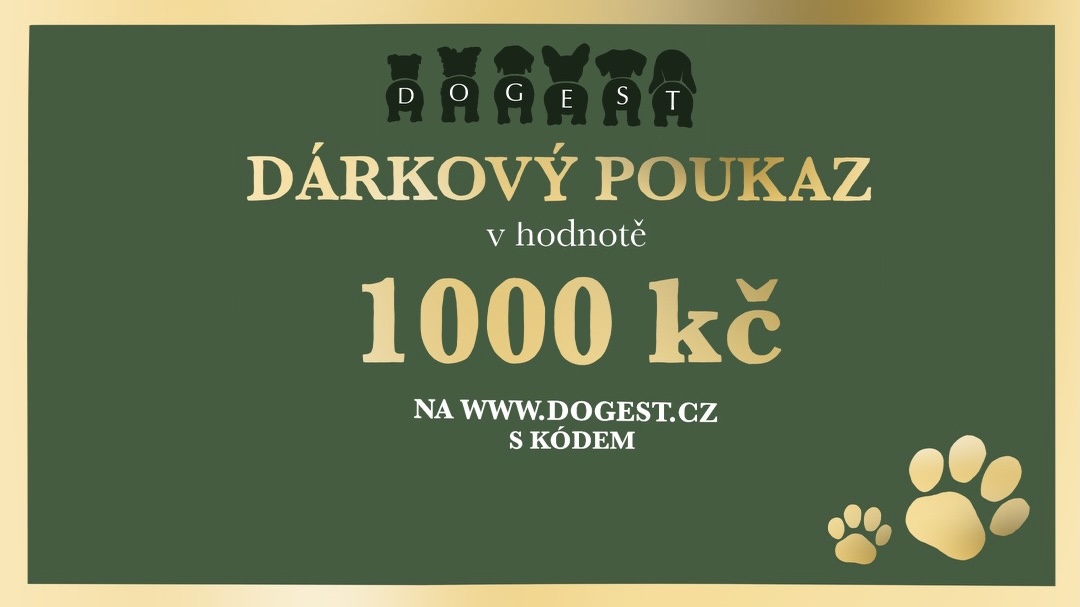 Dárkový poukaz DOGEST
