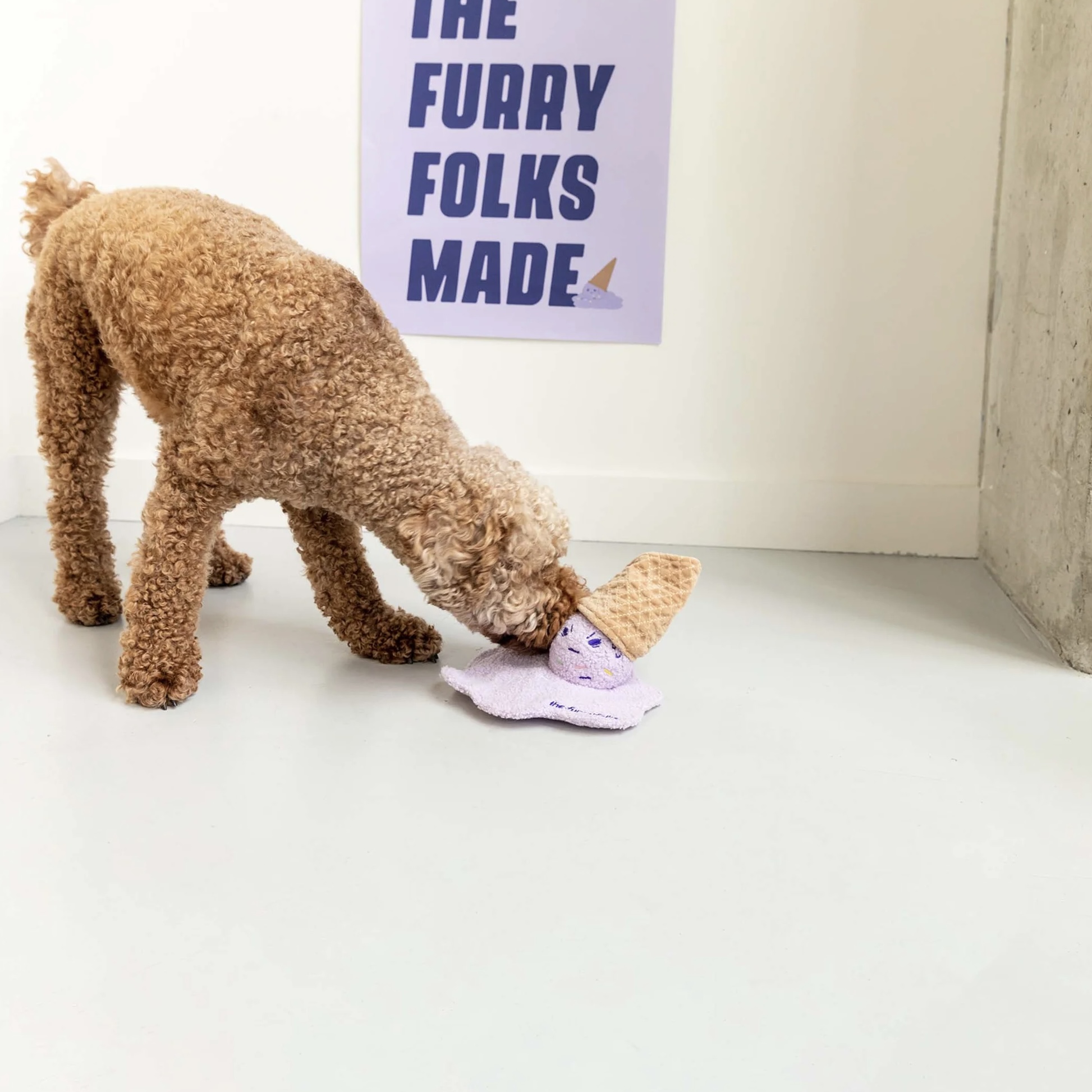 Furryfolks Interaktivní Hračka pro psy zmrzlina