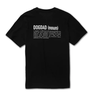 Lieblingspfote Dogdad (noun) tričko černé