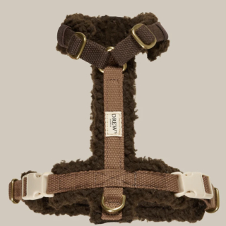 Drew’s Dogwear Teddy postroj pro psa hnědý