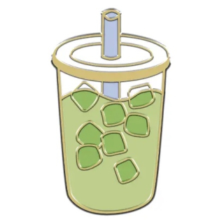 Furei Charms na obojek pro psy Matcha
