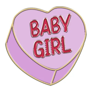 Furei Charms na obojek pro psy Baby girl