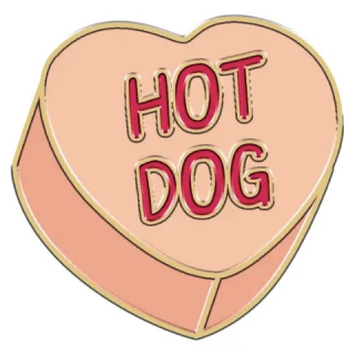 Furei Charms na obojek pro psy Hot Dog