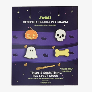 Furei Charms na obojek pro psy Halloween set